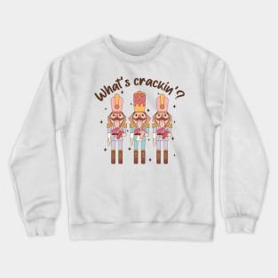 Festive Trio Fiesta: What's Crackin' with the Nutcracker Crew Crewneck Sweatshirt